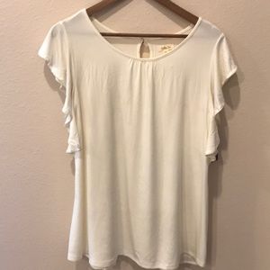 Matilda Jane Simply Lacy Cream Top